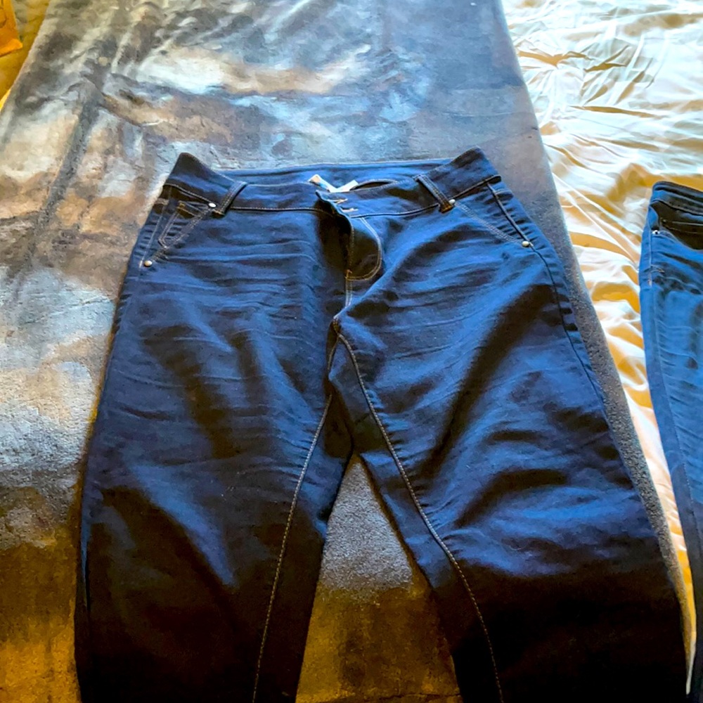 Gently used jeans.